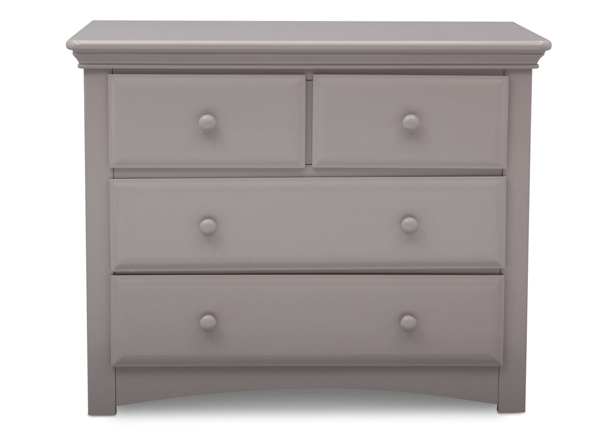Serta Grey (026) Park Ridge 4 Drawer Dresser (702640), Straight, a2a