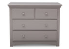 Serta Grey (026) Park Ridge 4 Drawer Dresser (702640), Straight, a2a 1-Park Ridge 4 Drawer Dresser
