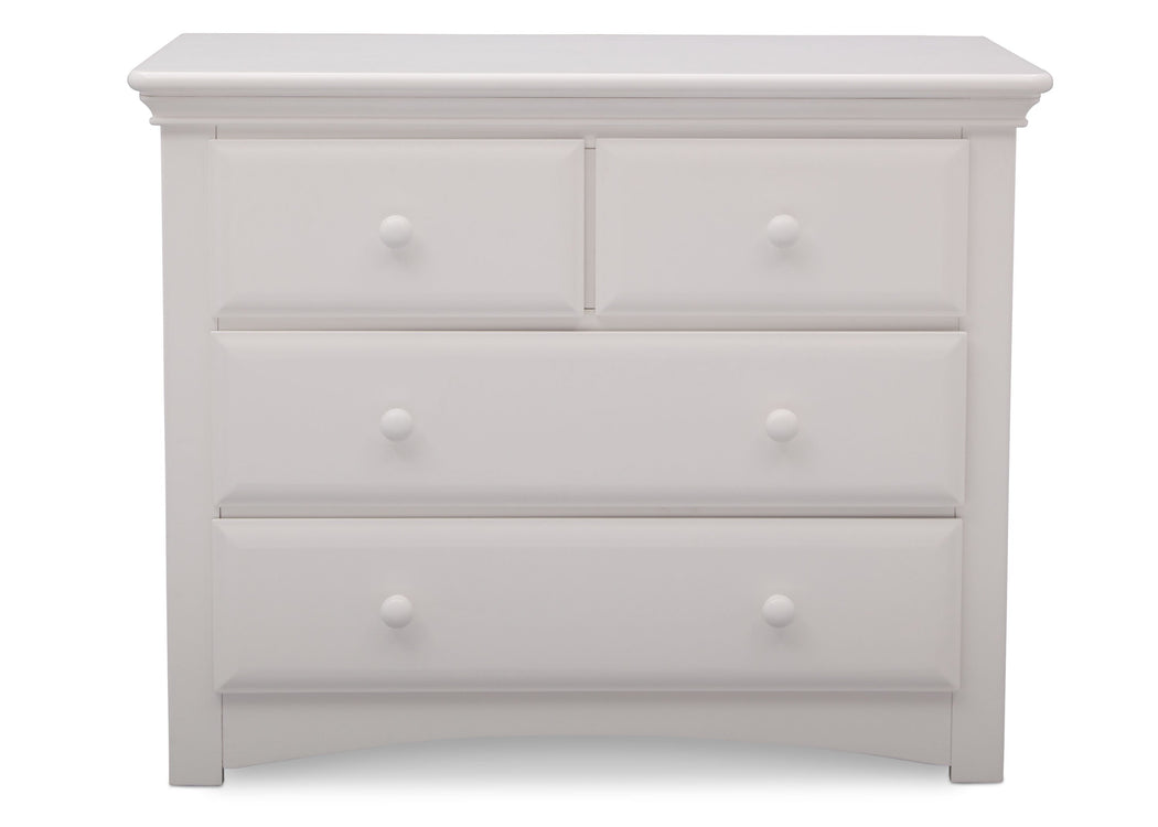 Serta Bianca (130) Park Ridge 4 Drawer Dresser (702640), Straight, b2b