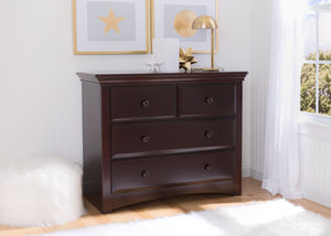 Serta Dark Chocolate (207) Park Ridge 4 Drawer Dresser (702640), Room, c1c 20