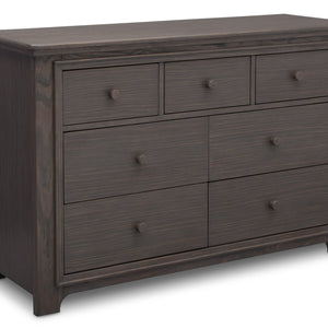 Serta Rustic Grey (084) Langley 7 Drawer Dresser, Right View a2a 10