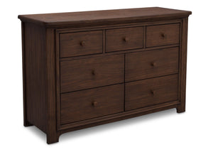 Serta Rustic Oak (229) Langley 7 Drawer Dresser, Right View c2c 20