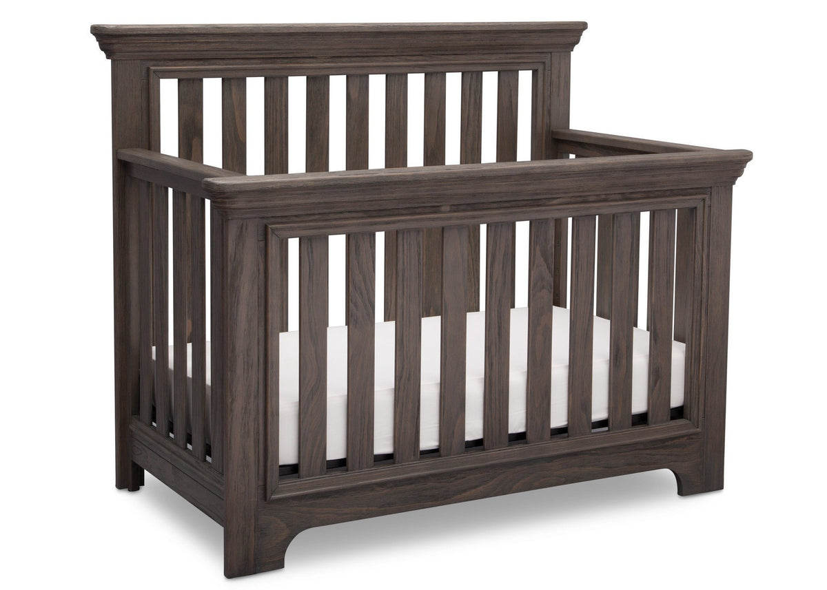 Serta Rustic Grey (084) Langley 4-in-1 Crib Right View a2a