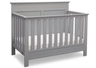 Serta Grey (026) Fall River 4-in-1 Convertible Crib, Right Crib View a2a 2-Fall River 4-in-1 Convertible Crib