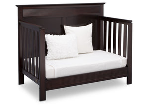 Serta Dark Chocolate (207) Fall River 4-in-1 Convertible Crib, Right Daybed View c4c 32