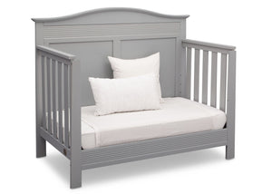 Serta Grey (026) Barrett 4-in-1 Convertible Crib, Right Daybed View a4a 6