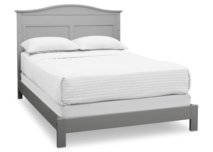Serta Grey (026) Barrett 4-in-1 Convertible Crib, Right Full Bed View a5a 6-Barrett 4-in-1 Convertible Crib