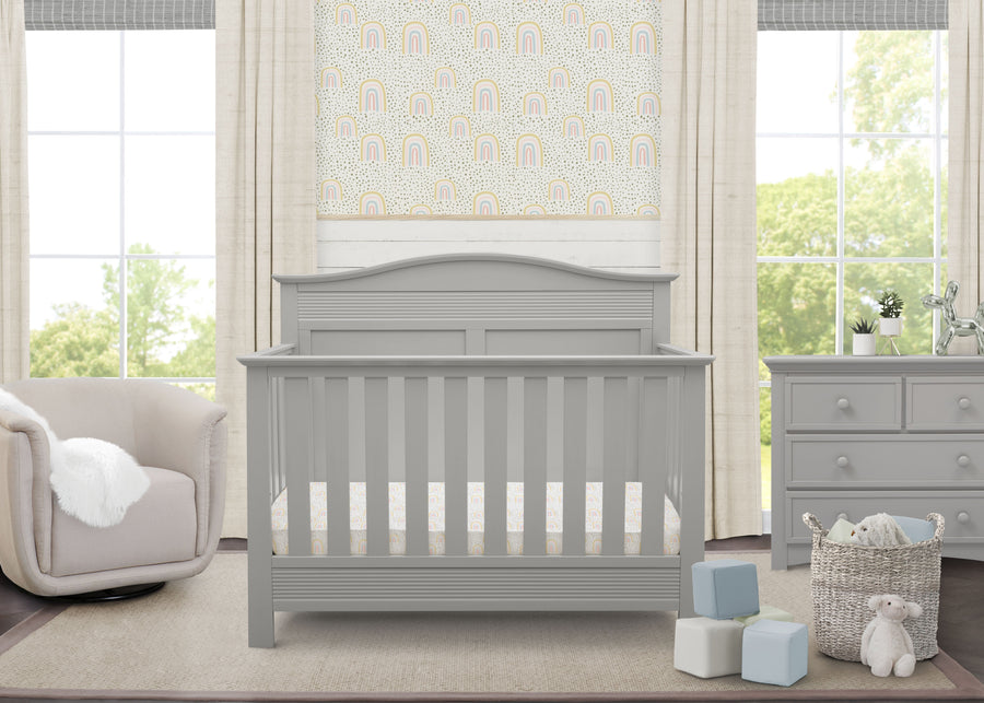 Grey (026) 1-Barrett 4-in-1 Convertible Crib