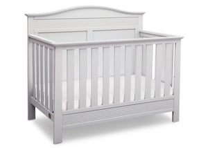 Serta Bianca White (130) Barrett 4-in-1 Convertible Crib, Right Crib View b2b 11