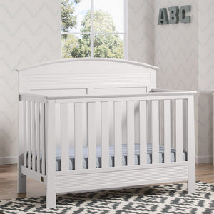 Serta Bianca White (130) Ashland 4-in-1 Convertible Crib 29