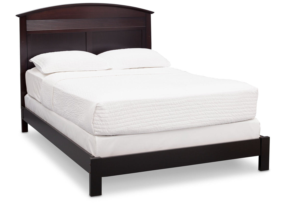 Serta Dark Chocolate (207) Ashland 4-in-1 Convertible Crib, Right Toddler Bed View c5c