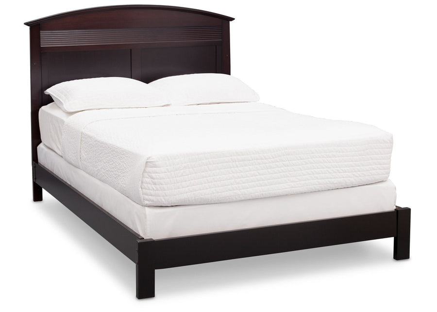 Serta Dark Chocolate (207) Ashland 4-in-1 Convertible Crib, Right Toddler Bed View c5c 18-Ashland 4-in-1 Convertible Crib