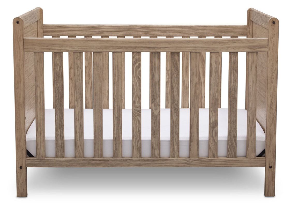 Delta Children Rustic Driftwood (112), Cali 4-in-1 Crib, front view, b2b