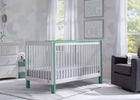  Bianca with Aqua (134) 1-Fremont 3-in-1 Convertible Crib