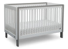 Serta Fremont 3-in-1 Convertible Crib Bianca White with Grey (166) Angle c2c 12-Fremont 3-in-1 Convertible Crib