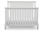 Serta Mid-Century Modern Lifestyle 4-in-1 Crib Bianca (130) Front b3b 8-Mid-Century Modern Lifestyle 4-in-1 Crib
