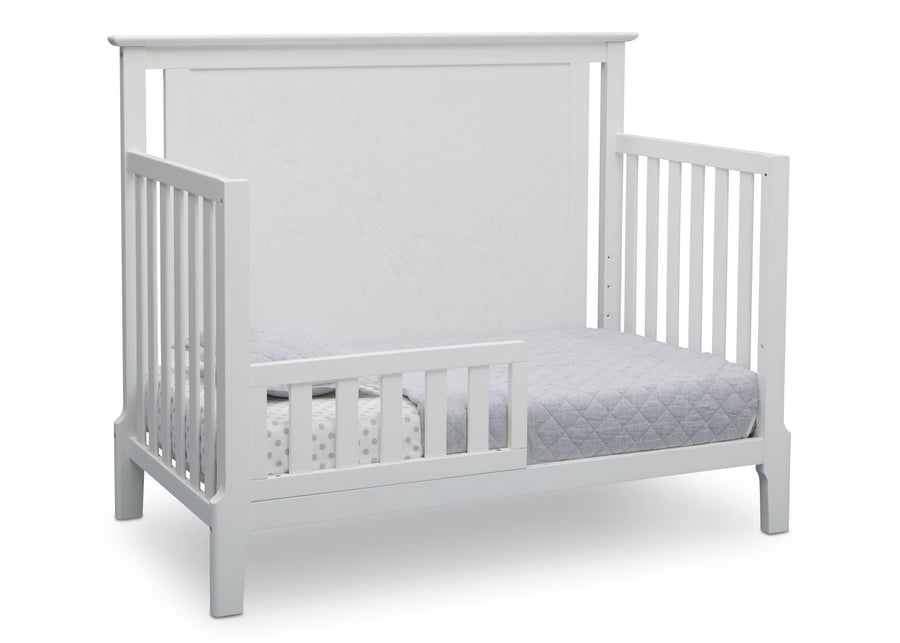 Serta Mid-Century Modern Lifestyle 4-in-1 Crib Bianca (130) Toddler Bed b4b 9-Mid-Century Modern Lifestyle 4-in-1 Crib