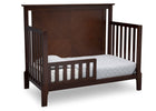 Serta Mid-Century Modern Lifestyle 4-in-1 Crib Walnut Espresso (1324) Toddler Bed c4c 15-Mid-Century Modern Lifestyle 4-in-1 Crib
