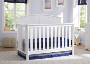 Delta Children White (100) Somerset 4-in-1 Crib, Hangtag  14