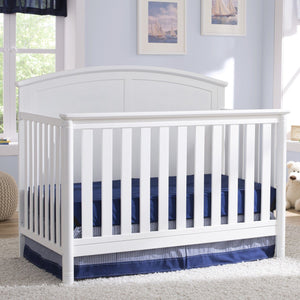 Delta Children White (100) Somerset 4-in-1 Crib, Hangtag  14-Somerset 4-in-1 Crib