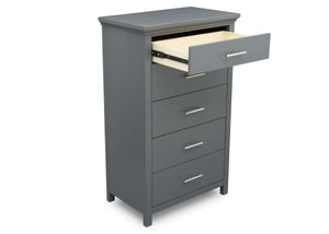 Delta Children Charcoal Grey (029) Avery 5 Drawer Chest (708050), Detail, a4a 4