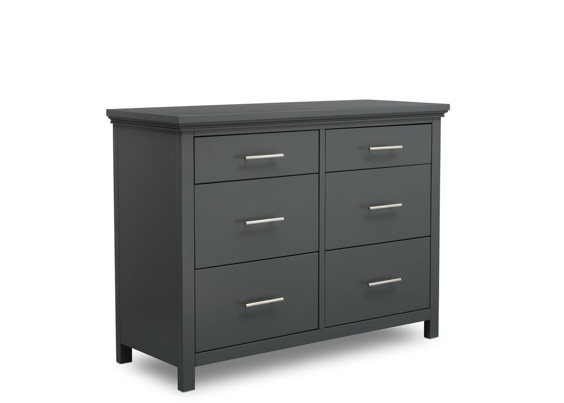 delta charcoal grey dresser Free Shipping! Delta Children Grey 6 Drawer Dresser with Interlocking Drawers, Nursery Storage Furniture