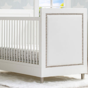 Delta Children Bianca White (1321) Avery 3-in-1 Convertible Crib (708130), Hangtag View 14