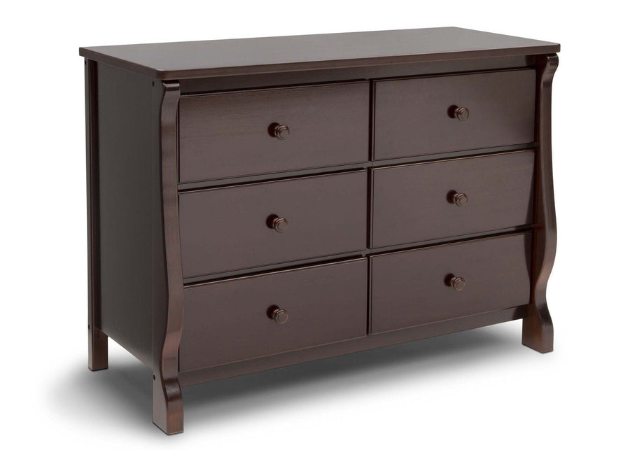 Delta Children Dark Chocolate (207) Canton / Eclipse Dresser Side View e1e 3-Canton / Eclipse Dresser