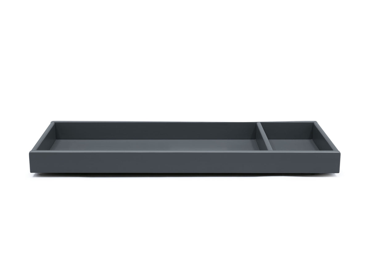 Delta Children Charcoal Grey (029) Avery Changing Tray (708710), Front View, a2a