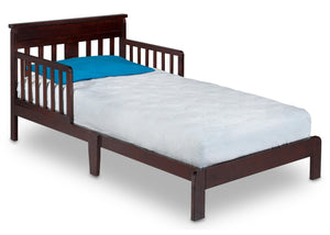 Delta Children Black Cherry Espresso (607) Scottsdale Toddler Bed, Right Side View c1c 13