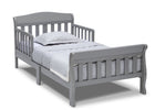 Delta Children Canton Toddler Bed Grey (026) silo right a1a 16-Canton Toddler Bed