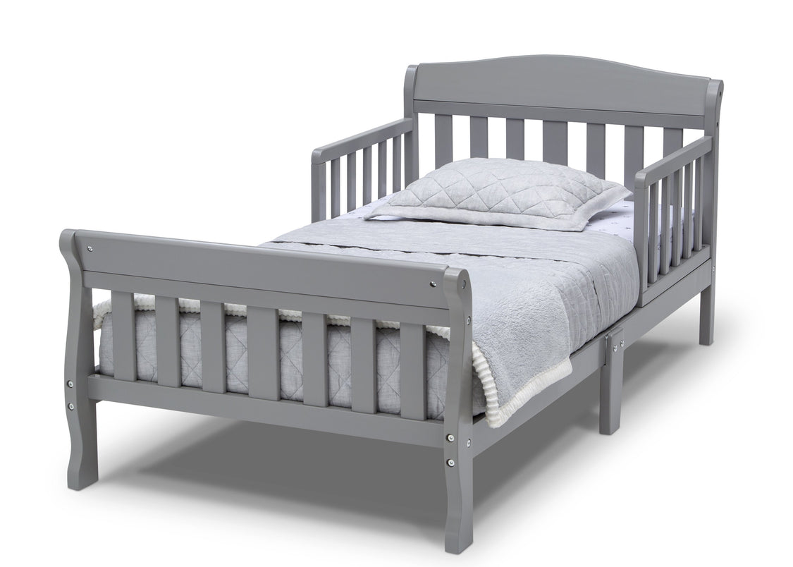 Delta Children Canton Toddler Bed Grey (026) silo left a1a