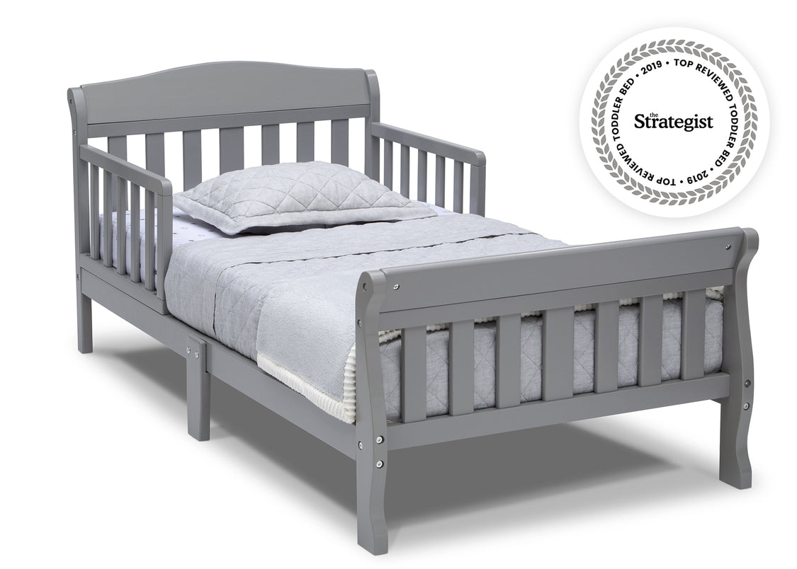Delta Children Canton Toddler Bed Grey 026 silo right a1a