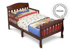 Delta Children Canton Toddler Bed Dark Cherry 604 Right Side View a2a 5-Canton Toddler Bed