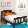 Delta Children Canton Toddler Bed Dark Cherry (604) Right Side View a1a 19-Canton Toddler Bed