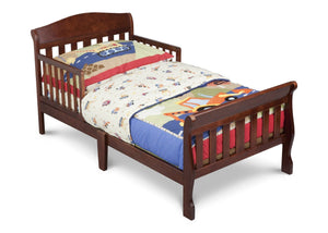 Delta Children Canton Toddler Bed Dark Cherry (604) Right Side View a2a 17