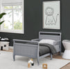Grey (026) 8-Wood Sleigh Toddler Bed