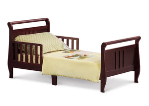 Delta Children Espresso Java (645) Toddler Bed Right Side View c1c 2