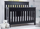 Delta Children Black 001 Chalet 4-in-1 Crib, room view, c1c 1-Chalet 4-in-1 Crib
