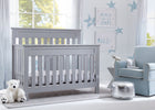 Delta Children Grey (026) Chalet 4-in-1 Crib, room view, d1d 22-Chalet 4-in-1 Crib