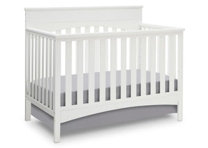 Delta Children White Ambiance (108) Bennington Lifestyle 4-in-1 Crib, Crib Conversion a3a 0