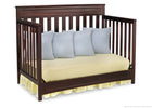 Delta Children Dark Chocolate (207) Geneva 4-in-1 Crib, Day Bed Conversion c4c 9-Geneva 4-in-1 Crib