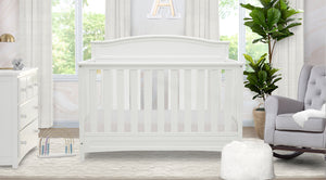 Emery 4-in-1 Nursery Set White 33