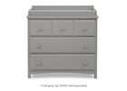 Grey (026) 17-3 Drawer Dresser