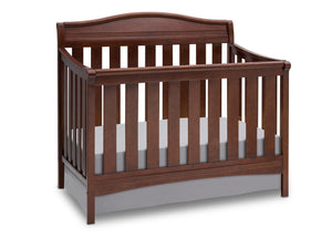 Delta Children Espresso Truffle (208) Summit 4-in-1 Crib, Crib Conversion a3a 0