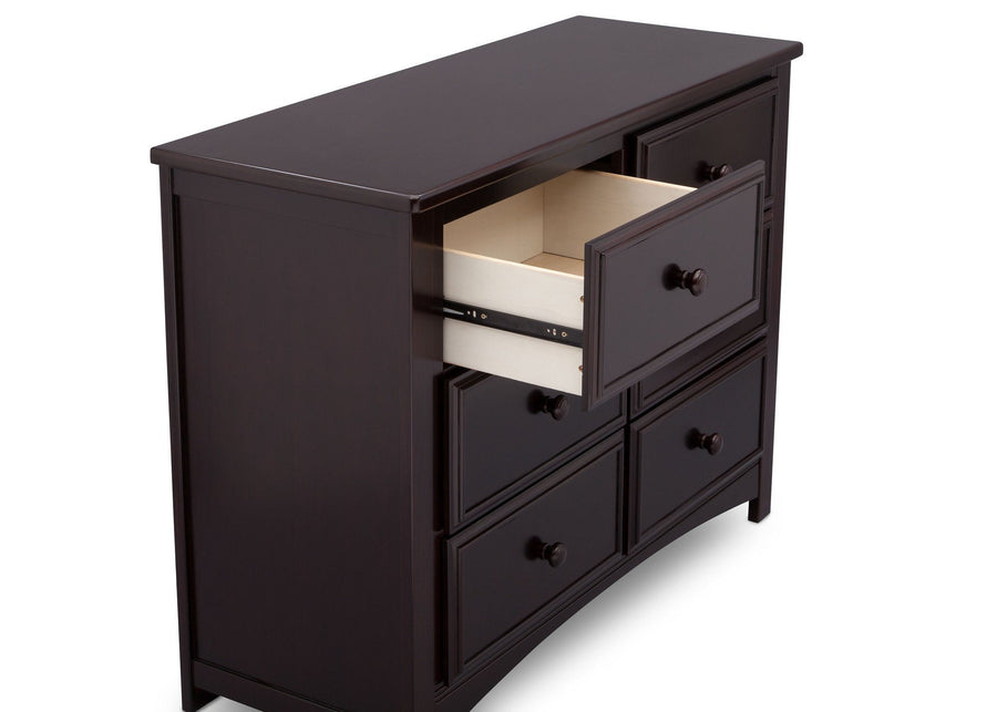 Dark Chocolate (207) 4-Summit 6 Drawer Dresser