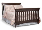 Delta Children Chocolate (204) Birkdale 4-in-1 Crib, Full Size Bed Conversion a6a 5-Birkdale 4-in-1 Crib