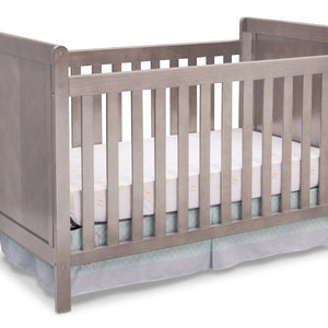 Delta Children Stained Grey (054) Cypress 4-in-1 Crib, Crib Conversion a1a 11-Cypress 4-in-1 Crib