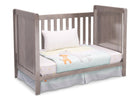 Delta Children Stained Grey (054) Cypress 4-in-1 Crib, Day Bed Conversion a3a 8-Cypress 4-in-1 Crib