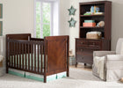 Delta Children Chocolate (204) Cypress 4-in-1 Crib, Crib Conversion with Props b1b 2-Cypress 4-in-1 Crib